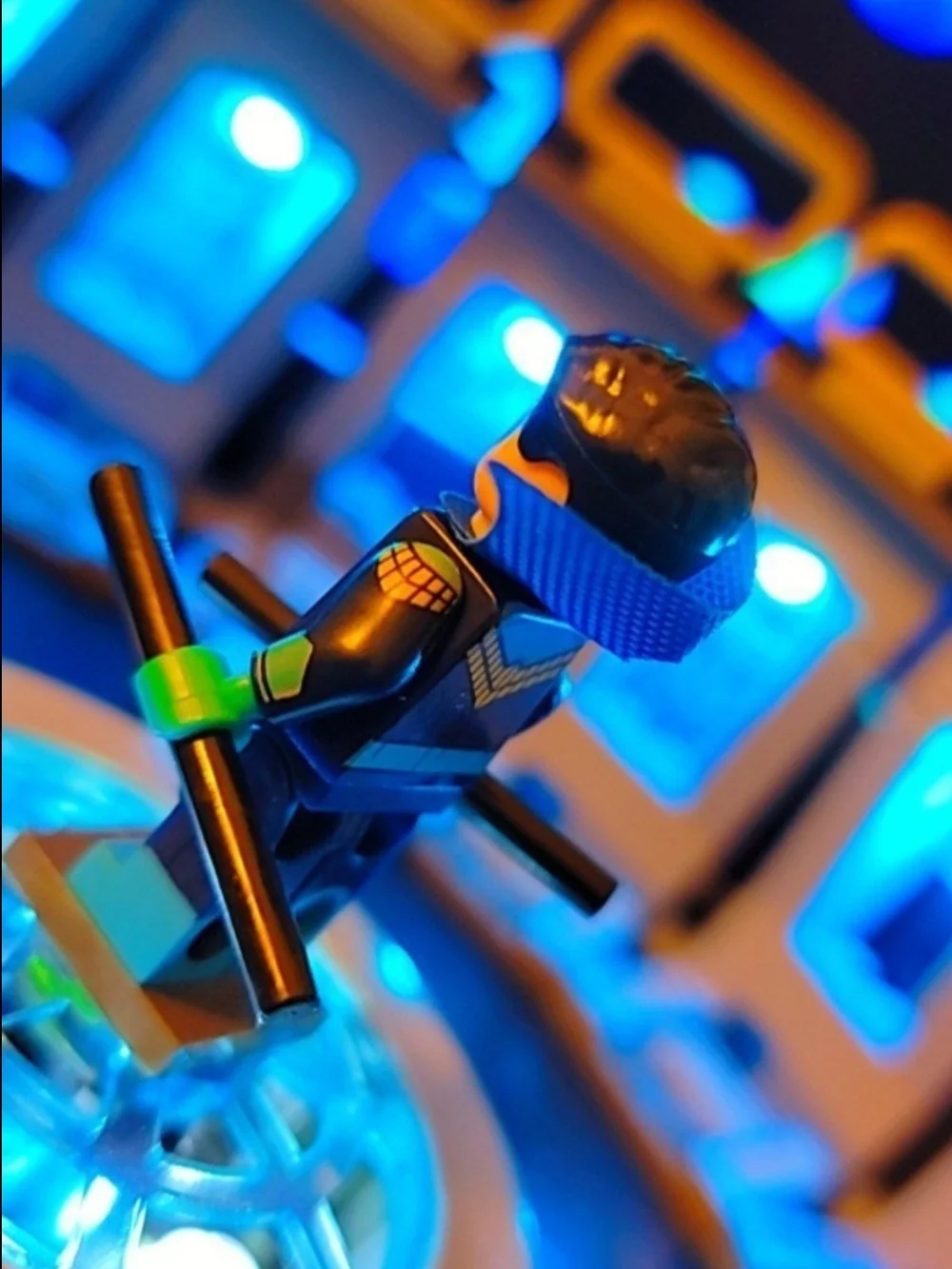 Batman Nightwing Minifigure Lego Compatible